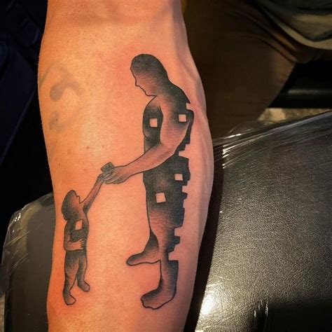Tattoo For Son. . Father and son tattoo ideas